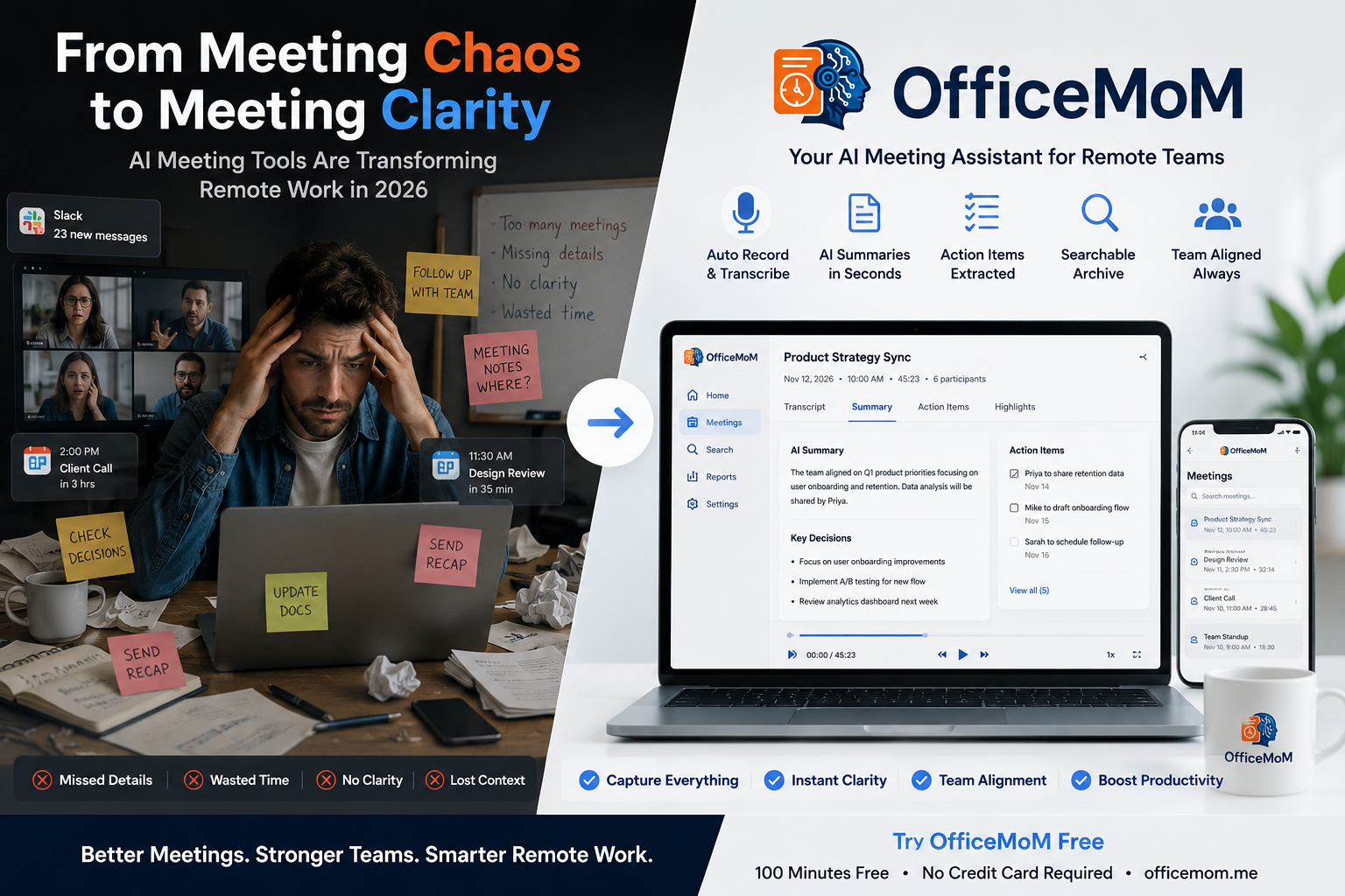 Remote Work Productivity: How AI Meeting Tools Are Changing the Way Teams Collaborate in 2026