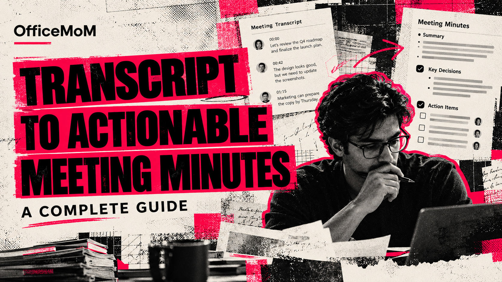 How to Turn Meeting Transcripts into Actionable Meeting Minutes: A Complete Guide